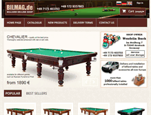 Tablet Screenshot of bilmag.de